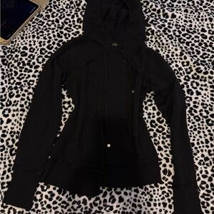 Elegant Black Women's Hoodie